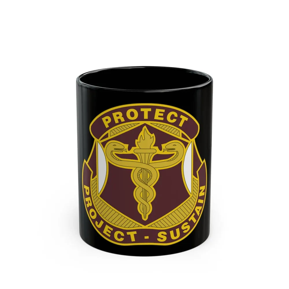 Medical Research and Development Command 2 (U.S. Army) Black Coffee Mug-11oz-Go Mug Yourself