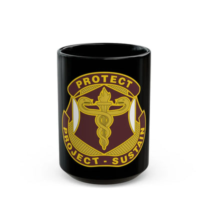 Medical Research and Development Command 2 (U.S. Army) Black Coffee Mug-15oz-Go Mug Yourself