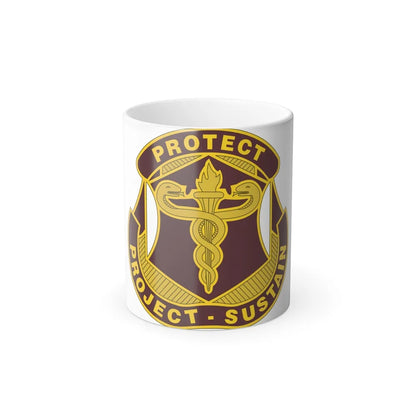 Medical Research and Development Command 2 (U.S. Army) Color Changing Mug-11oz-Go Mug Yourself