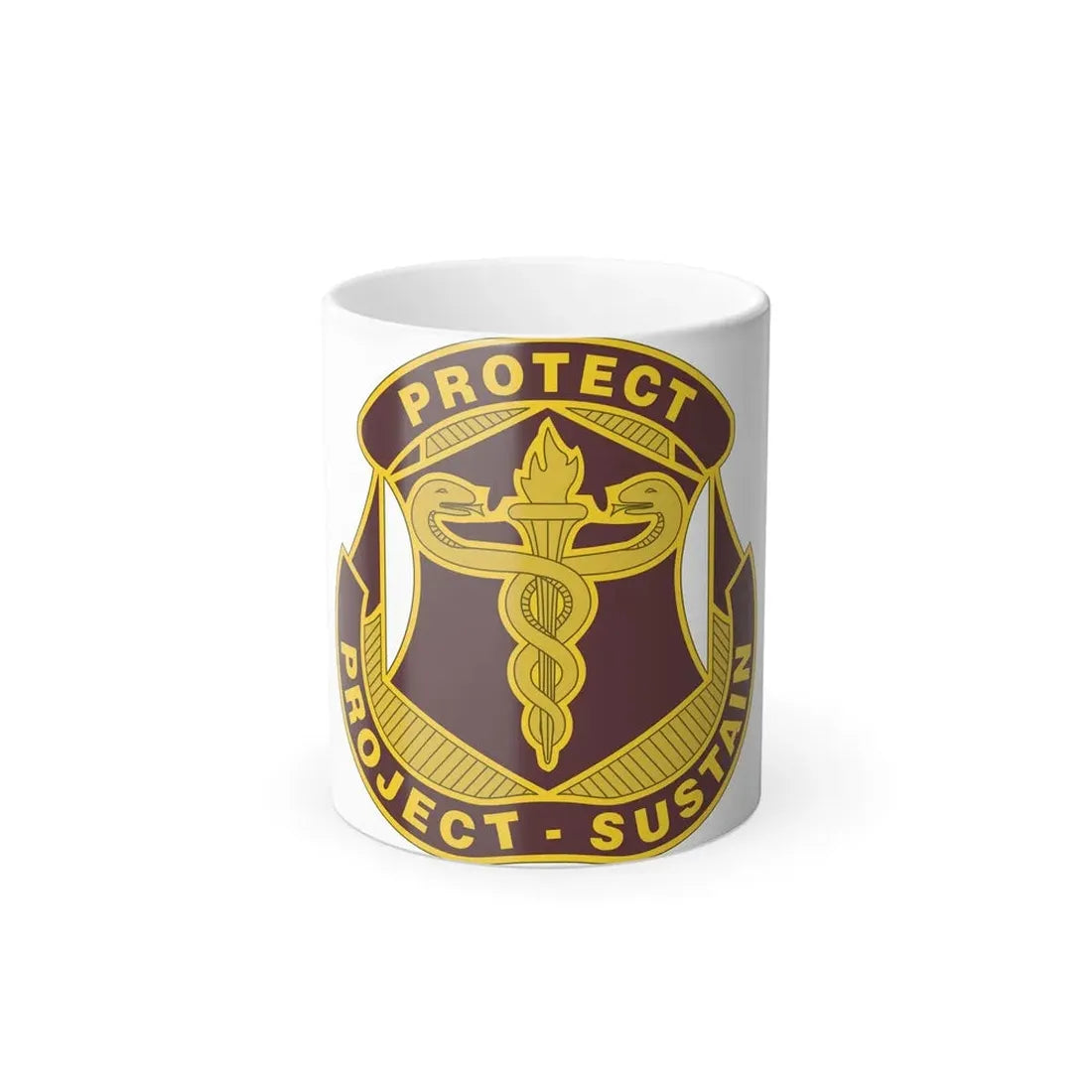 Medical Research and Development Command 2 (U.S. Army) Color Changing Mug 11oz - Go Mug Yourself