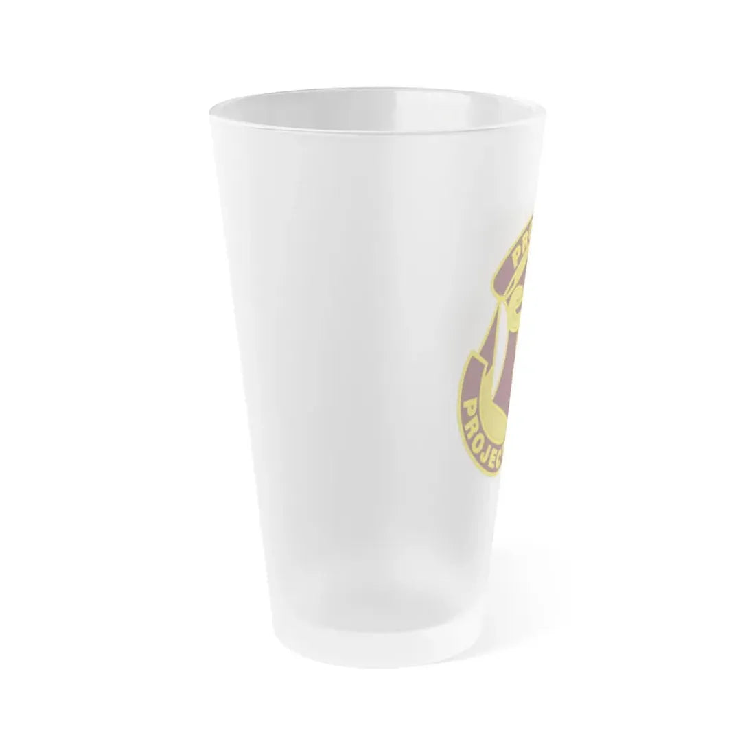 Medical Research and Development Command 2 (U.S. Army) Frosted Pint Glass 16oz - Go Mug Yourself