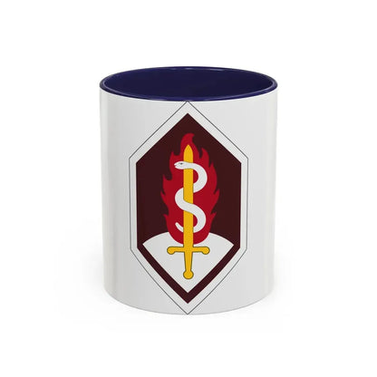 Medical Research and Development Command (U.S. Army) Accent Coffee Mug 11oz Navy - Go Mug Yourself