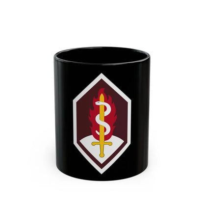 Medical Research and Development Command (U.S. Army) Black Coffee Mug 11oz - Go Mug Yourself