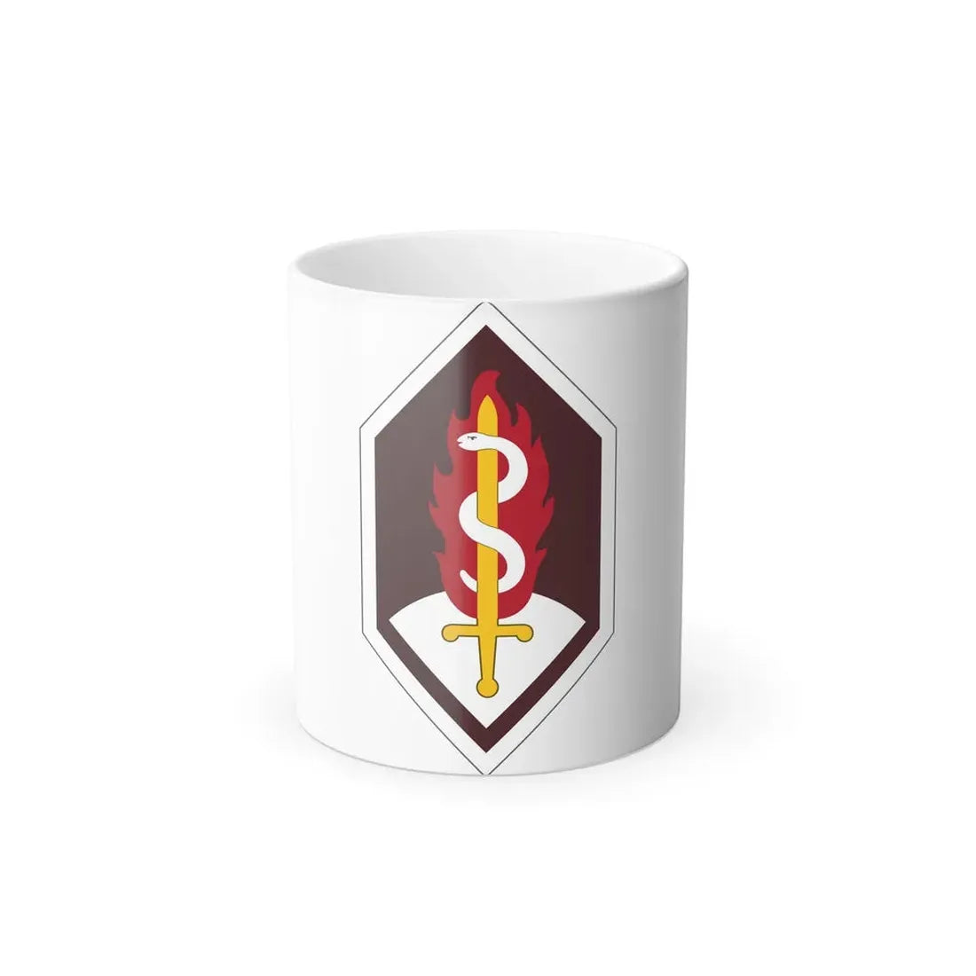 Medical Research and Development Command (U.S. Army) Color Changing Mug 11oz - Go Mug Yourself