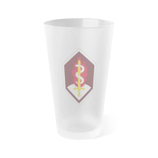 Medical Research and Development Command (U.S. Army) Frosted Pint Glass 16oz Default Title - Go Mug Yourself