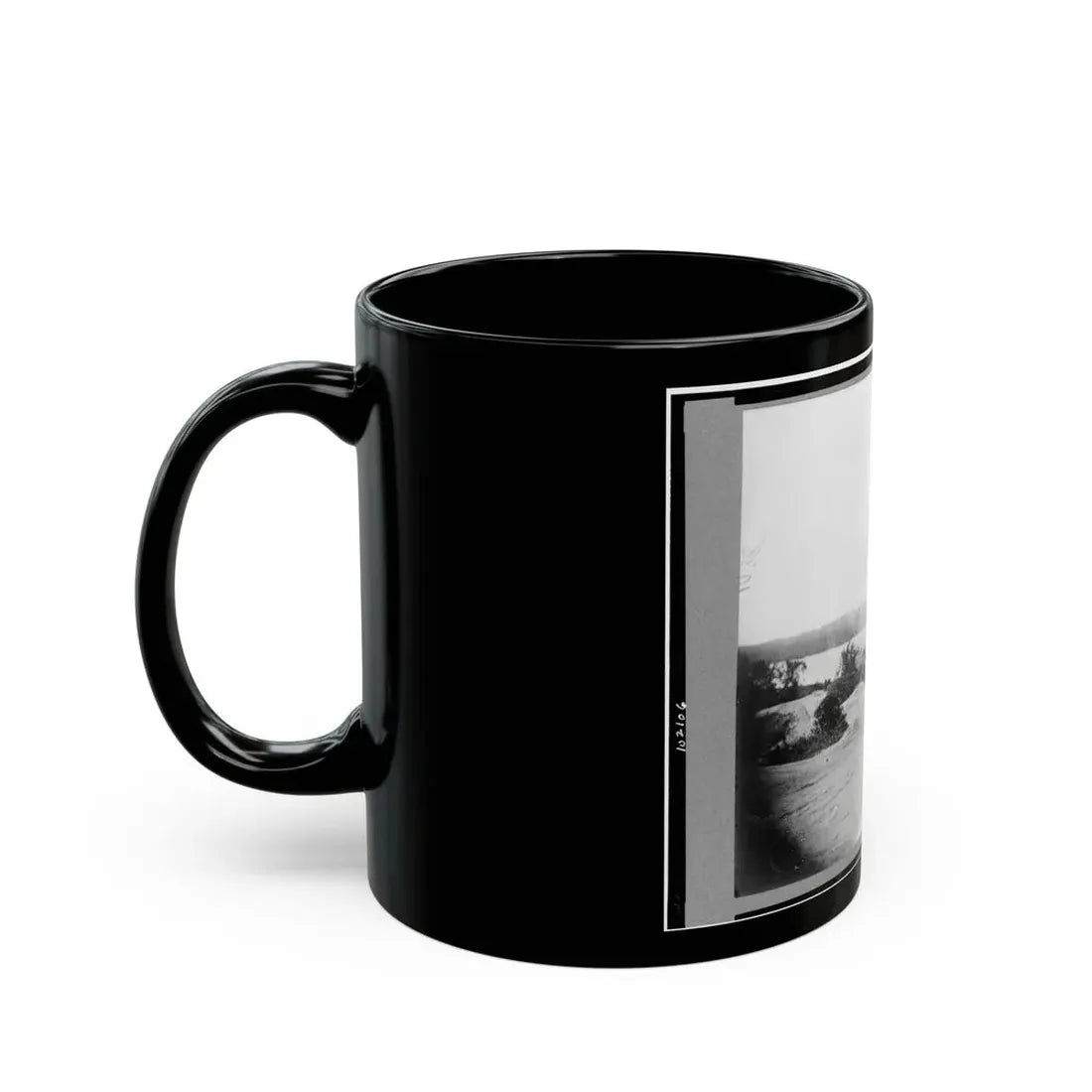 Medical Supply Boat  Planter  On Appomattox River, Virginia (U.S. Civil War) Black Coffee Mug - Go Mug Yourself