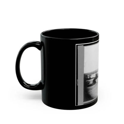 Medical Supply Boat  Planter  On Appomattox River, Virginia (U.S. Civil War) Black Coffee Mug - Go Mug Yourself