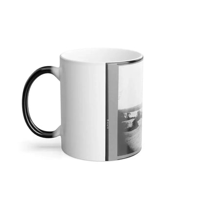 Medical Supply Boat  Planter  on Appomattox River, Virginia (U.S. Civil War) Color Changing Coffee Mug 11oz - Go Mug Yourself