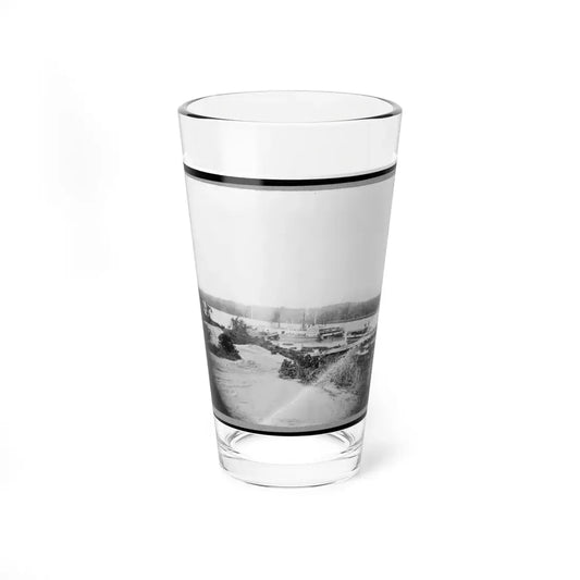 Medical Supply Boat  Planter  On Appomattox River, Virginia (U.S. Civil War) Pint Glass 16oz 16oz - Go Mug Yourself