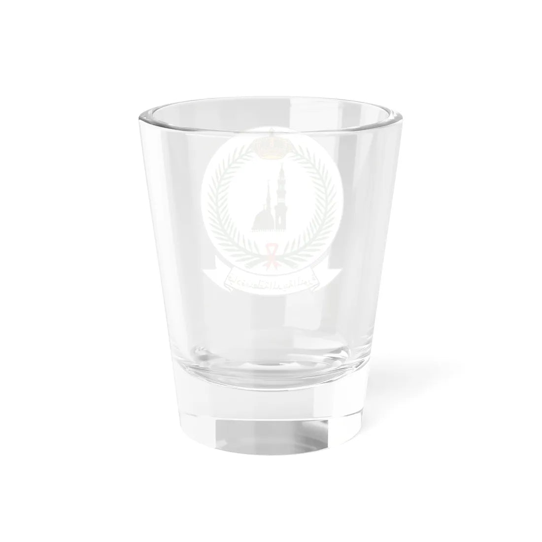 Medina Military Region Command Saudi Arabia (Saudi Arabia) (Coat of Arms) Shot Glass 1.5oz - Go Mug Yourself