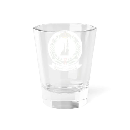Medina Military Region Command Saudi Arabia (Saudi Arabia) (Coat of Arms) Shot Glass 1.5oz - Go Mug Yourself