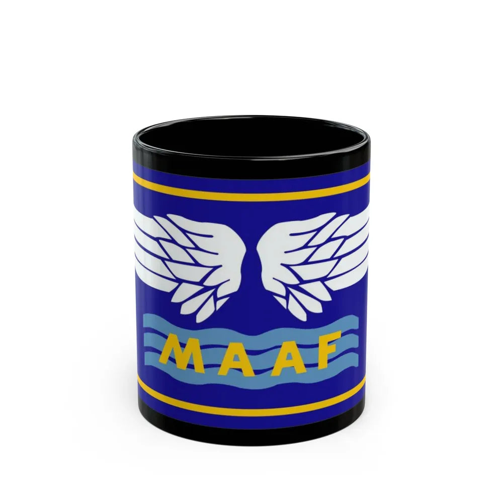 Mediterranean Allied Air Forces (U.S. Army) Black Coffee Mug-11oz-Go Mug Yourself