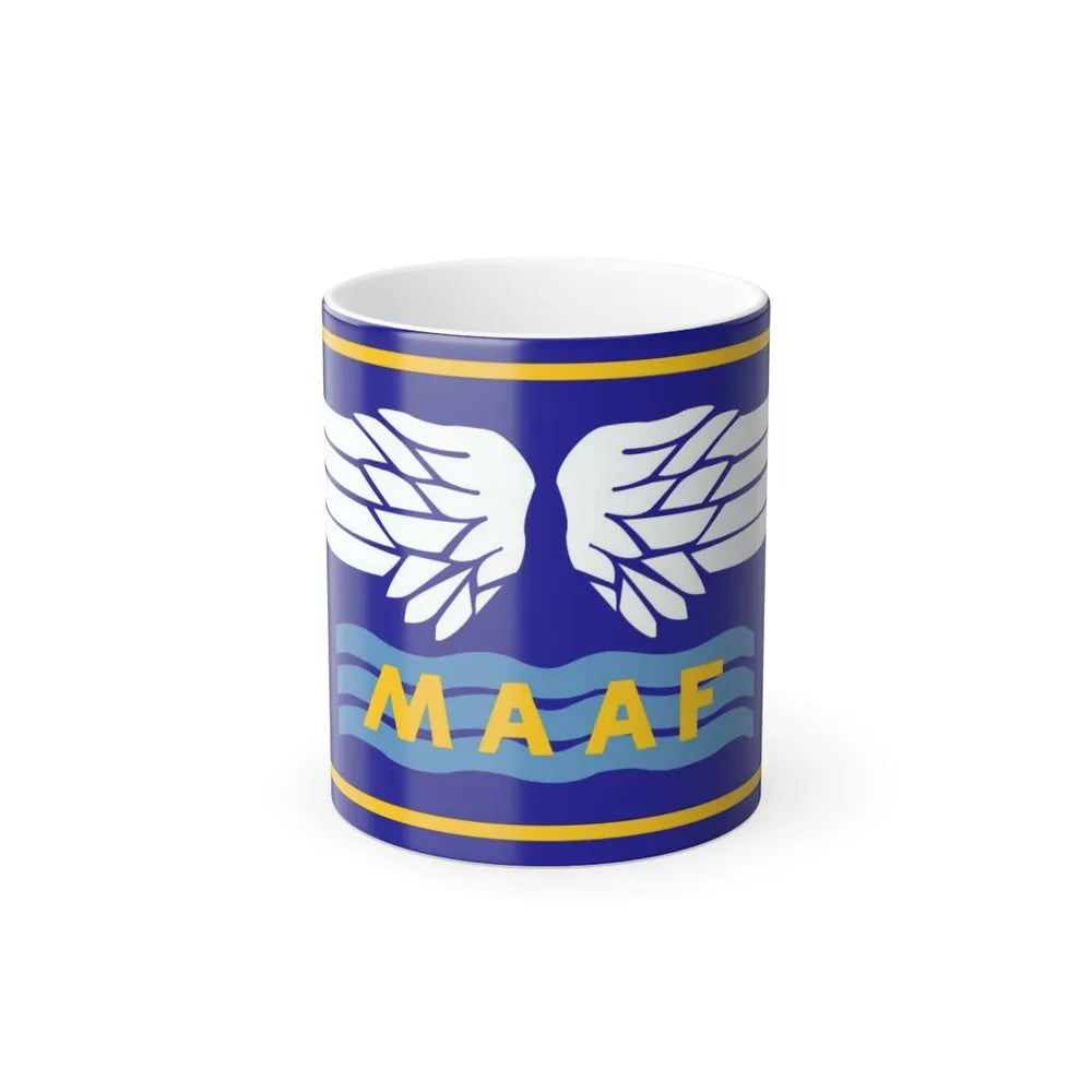 Mediterranean Allied Air Forces (U.S. Army) Color Changing Mug-11oz-Go Mug Yourself