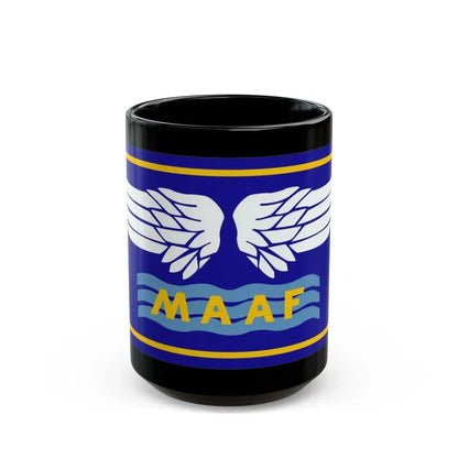 Mediterranean Allied Air Forces (U.S. Army) Black Coffee Mug 15oz - Go Mug Yourself