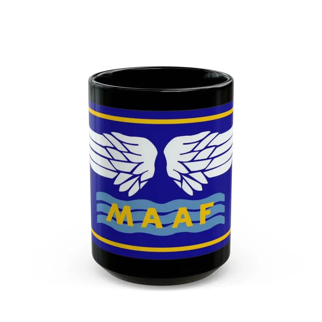 Mediterranean Allied Air Forces (U.S. Army) Black Coffee Mug - Go Mug Yourself