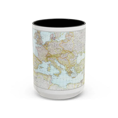 Mediterranean as of September 1 (1939) (Map) Accent Coffee Mug 15oz Black - Go Mug Yourself