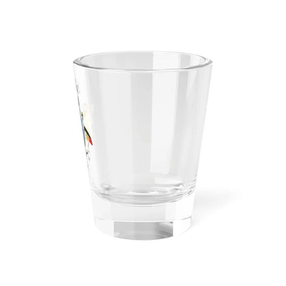 Medium Coat of Arms of the King of Rwanda Shield (Rwanda) (Coat of Arms) Shot Glass 1.5oz - Go Mug Yourself