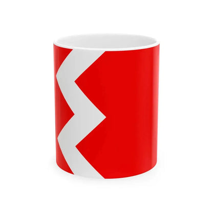 Medlov OL flag (Czech Republic) White Coffee Mug 11oz - Go Mug Yourself