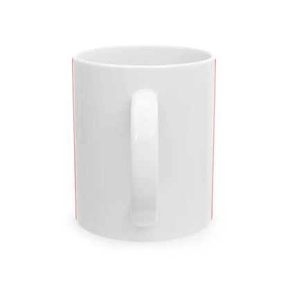 Medlov OL flag (Czech Republic) White Coffee Mug - Go Mug Yourself