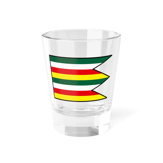 Medvedov Dunajska Streda Flag (Slovakia) Shot Glass 1.5oz 1.5oz - Go Mug Yourself