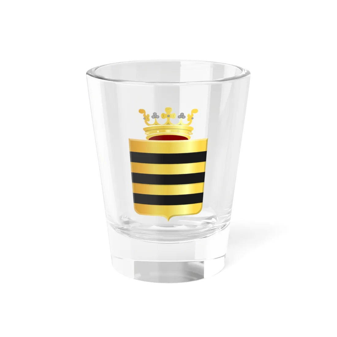 Meerkerk wapen (Netherlands) (Coat of Arms) Shot Glass 1.5oz 1.5oz - Go Mug Yourself
