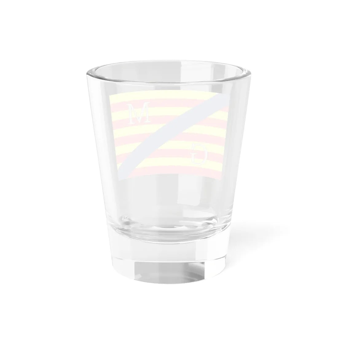Meeuwen-Gruitrode vlag (Belgium) Shot Glass 1.5oz - Go Mug Yourself