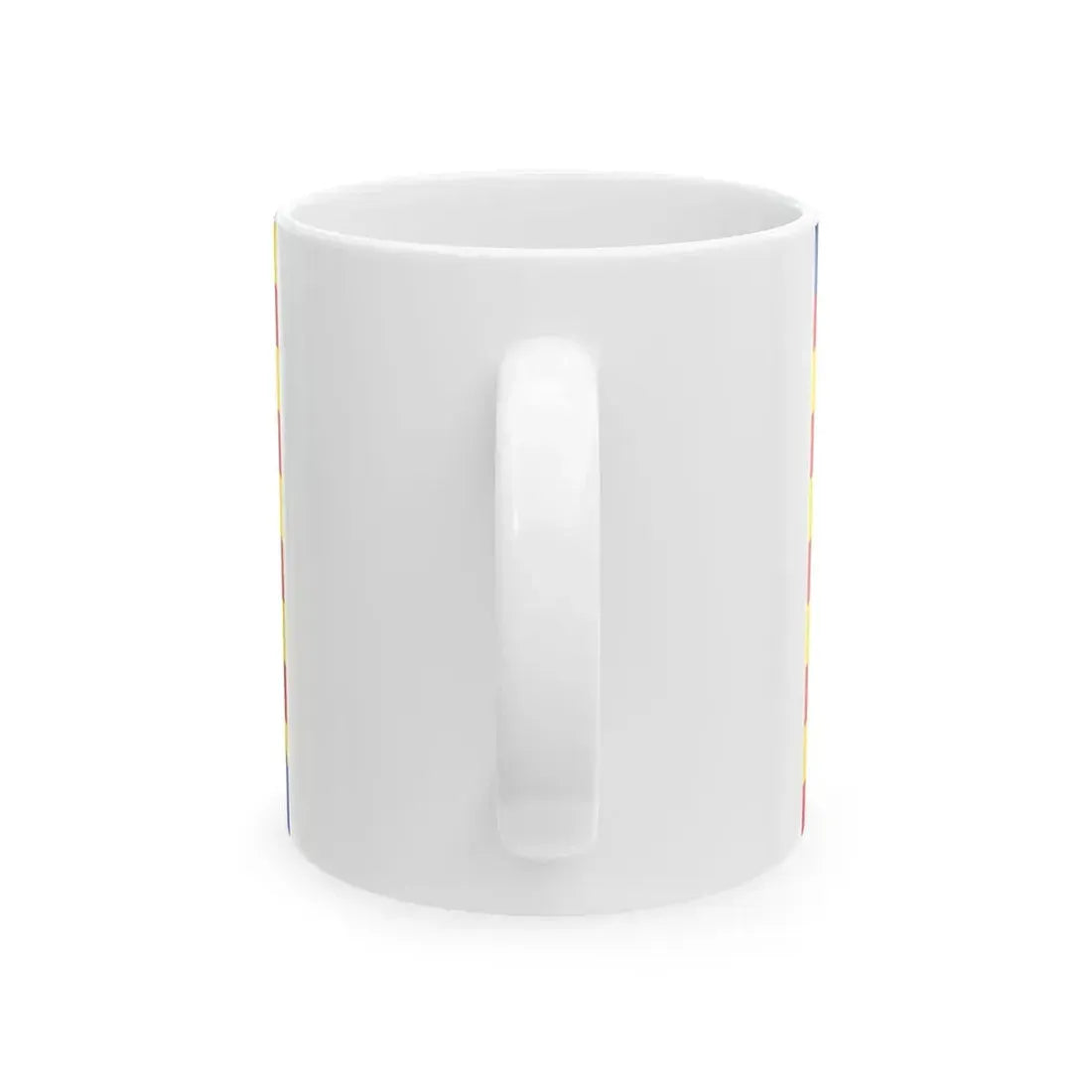 Meeuwen-Gruitrode vlag (Belgium) White Coffee Mug - Go Mug Yourself
