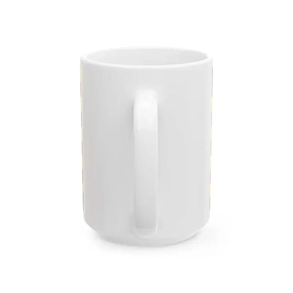 Meeuwen-Gruitrode vlag (Belgium) White Coffee Mug - Go Mug Yourself