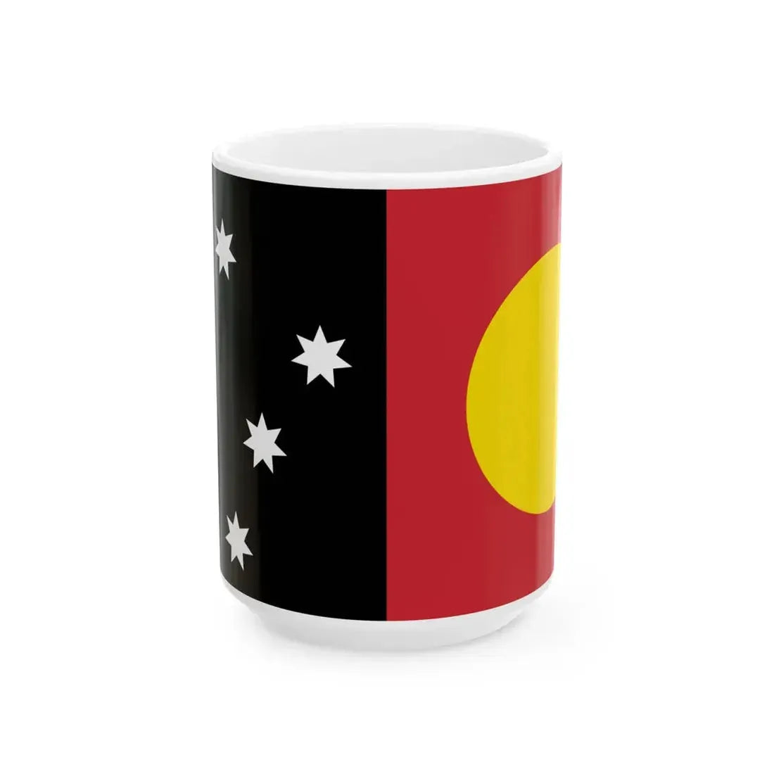 MeeWee Flag (Australia) White Coffee Mug 15oz - Go Mug Yourself