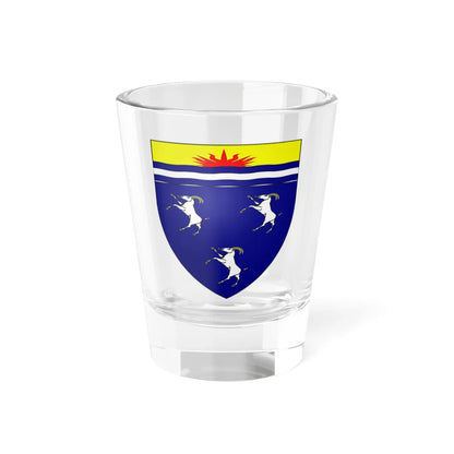 MEIRIONNYDD Shield (United Kingdom) (Coat of Arms) Shot Glass 1.5oz 1.5oz - Go Mug Yourself