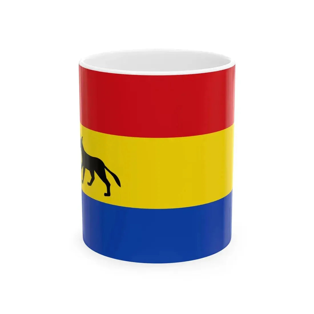 Meise vlag (Belgium) White Coffee Mug 11oz - Go Mug Yourself