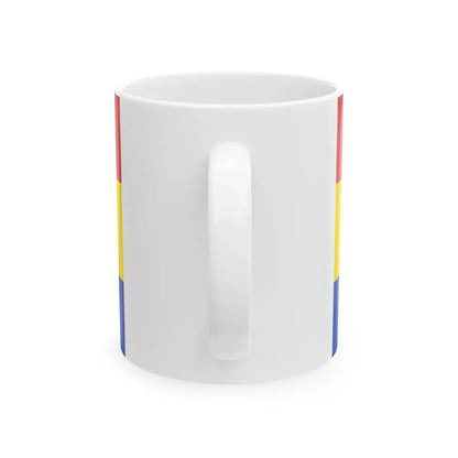 Meise vlag (Belgium) White Coffee Mug - Go Mug Yourself