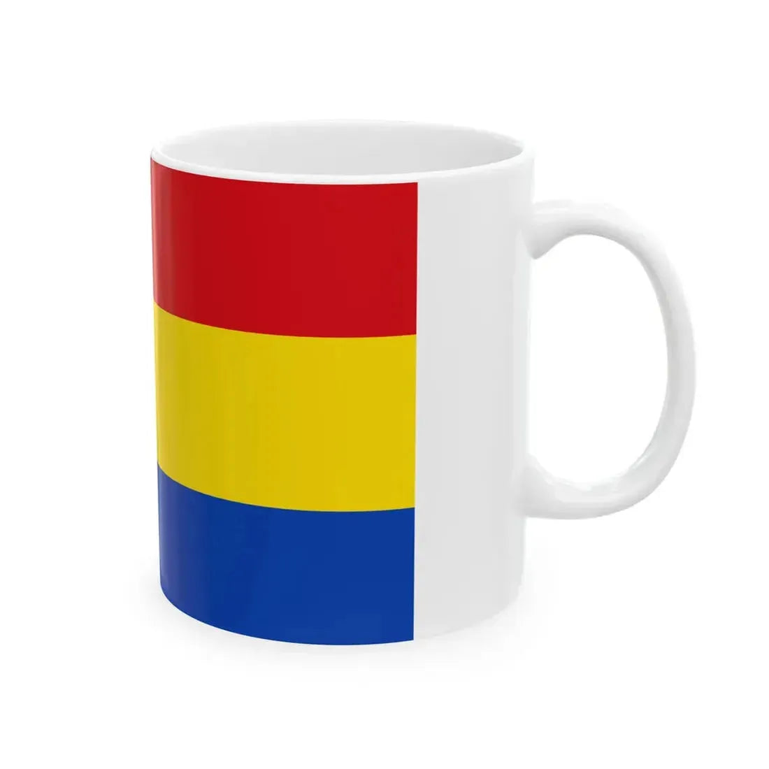 Meise vlag (Belgium) White Coffee Mug - Go Mug Yourself