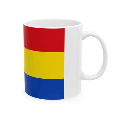 Meise vlag (Belgium) White Coffee Mug - Go Mug Yourself