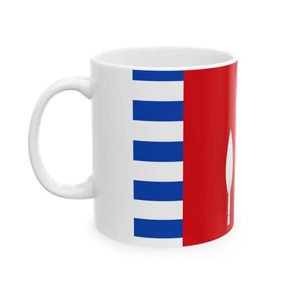 Meix-devant-Virton vlag (Belgium) White Coffee Mug - Go Mug Yourself