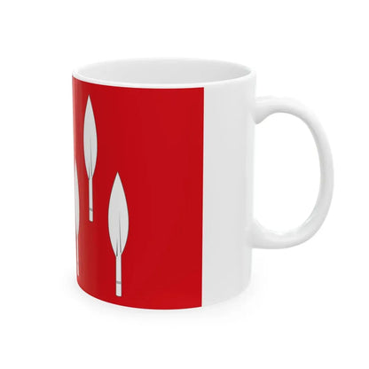 Meix-devant-Virton vlag (Belgium) White Coffee Mug - Go Mug Yourself