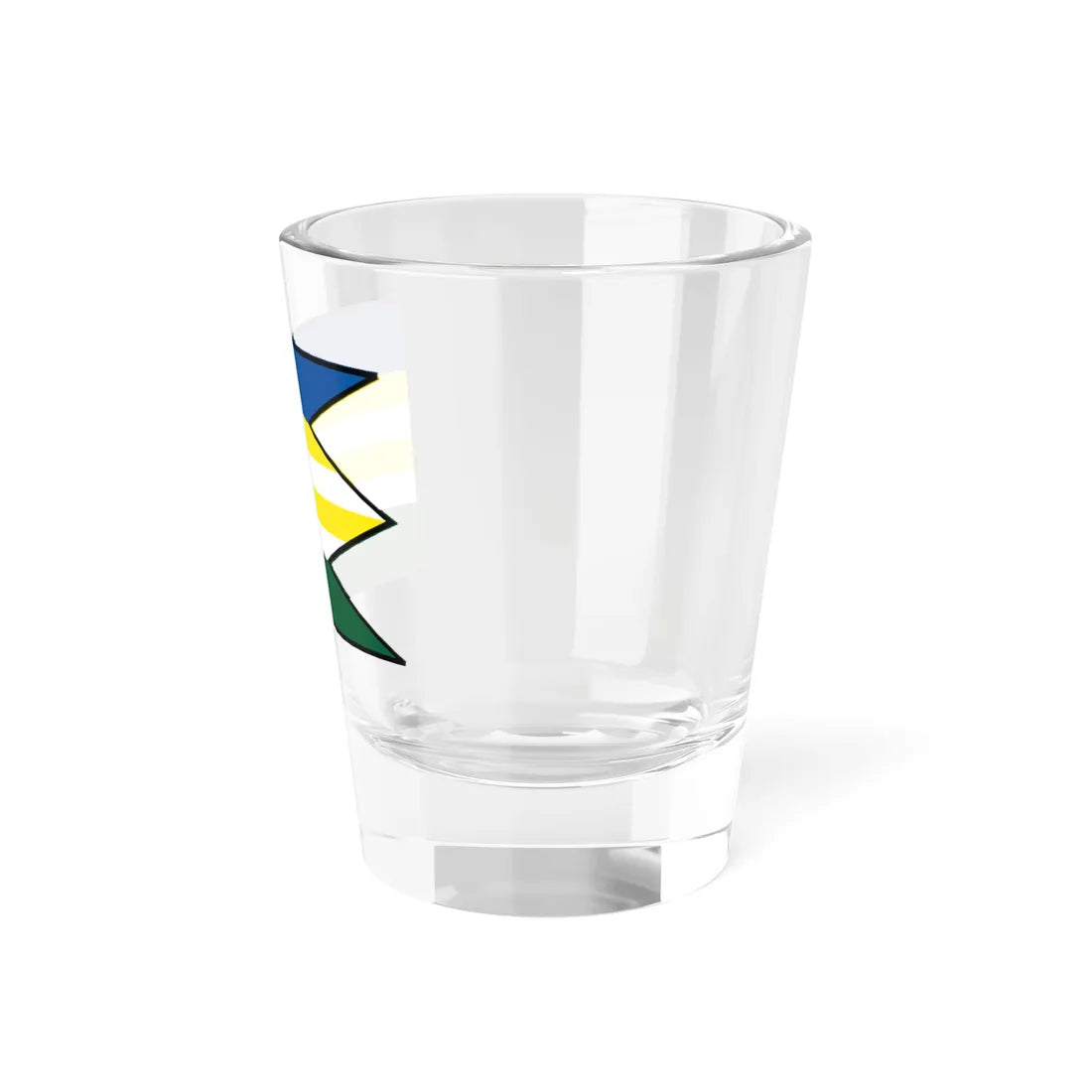 Melcice Lieskove Trencin Flag (Slovakia) Shot Glass 1.5oz - Go Mug Yourself