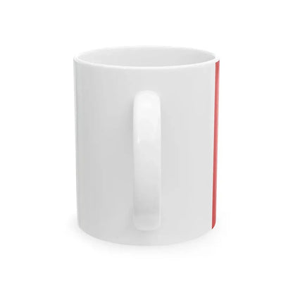 Melegnano-Bandiera (Italy) White Coffee Mug - Go Mug Yourself