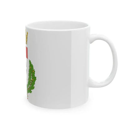 Melegnano-Bandiera (Italy) White Coffee Mug - Go Mug Yourself