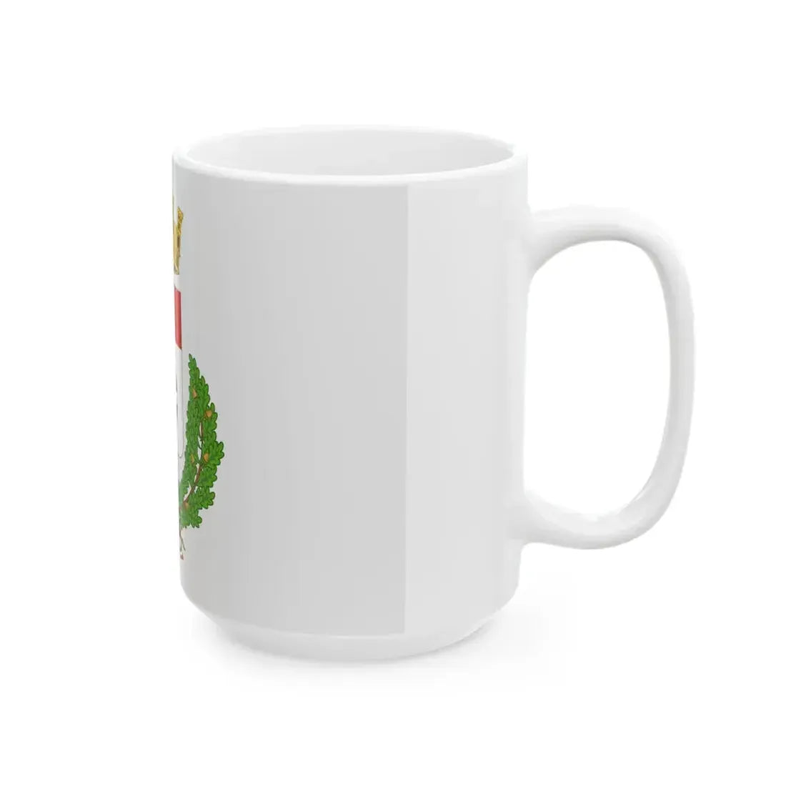 Melegnano-Bandiera (Italy) White Coffee Mug - Go Mug Yourself