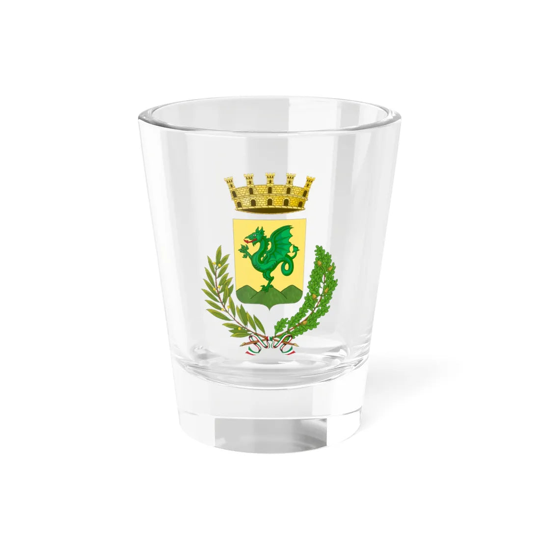 Melfi-Stemma (Italy) (Coat of Arms) Shot Glass 1.5oz 1.5oz - Go Mug Yourself