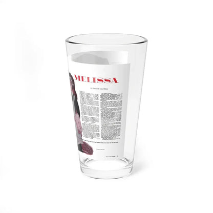 Melissa, part 2, Woman's Home Companion, May 1948 (Magazine Illustration) Pint Glass 16oz - Go Mug Yourself