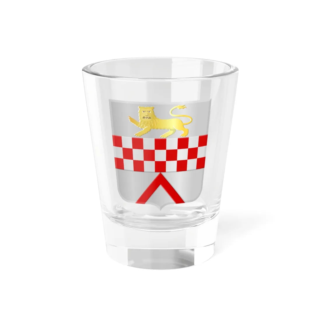 Melissant wapen (Netherlands) (Coat of Arms) Shot Glass 1.5oz 1.5oz - Go Mug Yourself