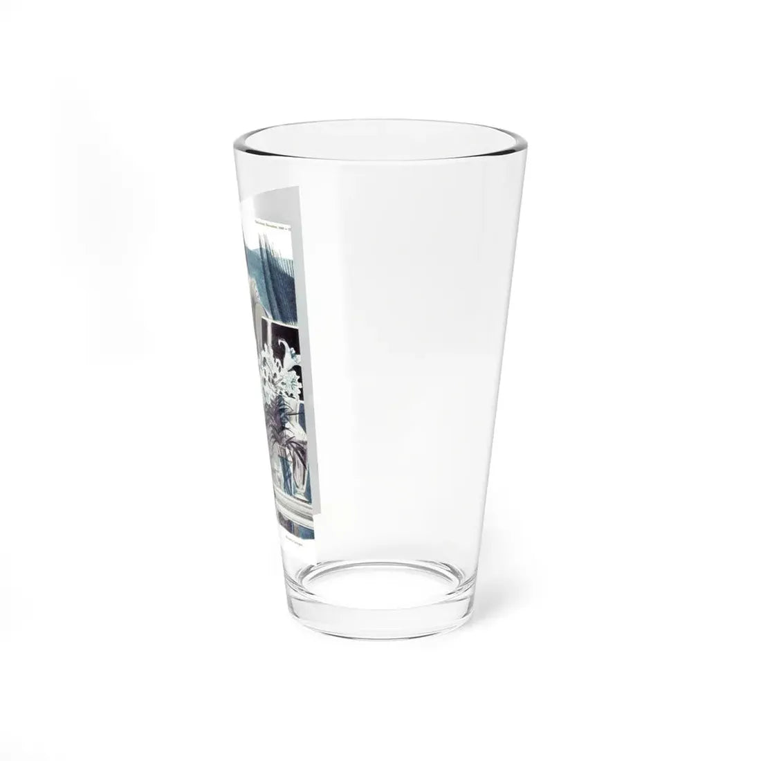 Melody Unheard (Pt. 2), Chatelaine, December 1949 (Magazine Illustration) Pint Glass 16oz - Go Mug Yourself