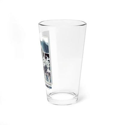 Melody Unheard (Pt. 2), Chatelaine, December 1949 (Magazine Illustration) Pint Glass 16oz - Go Mug Yourself