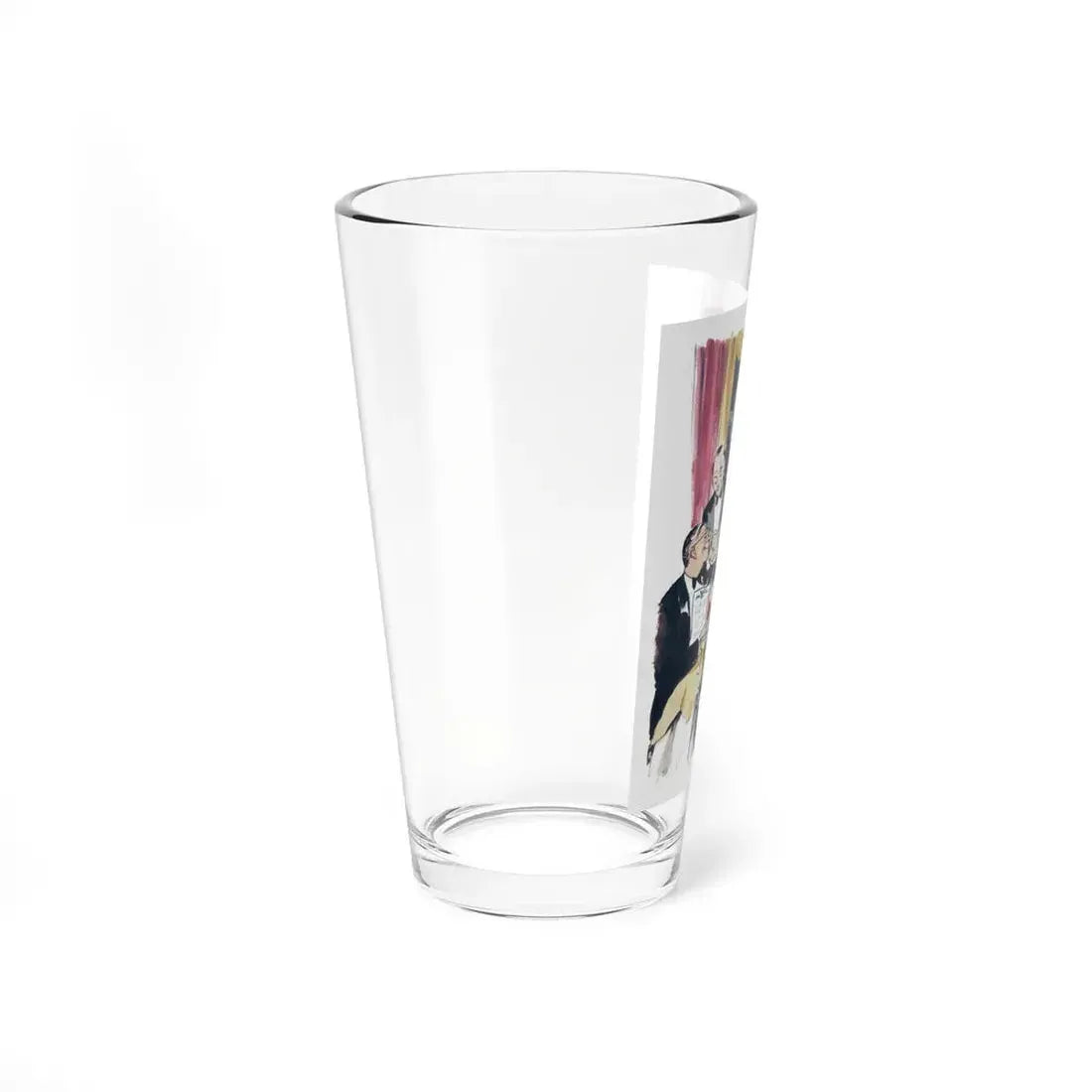 Men are just little boys with more money, Esquire 1955 (Magazine Illustration) Pint Glass 16oz - Go Mug Yourself