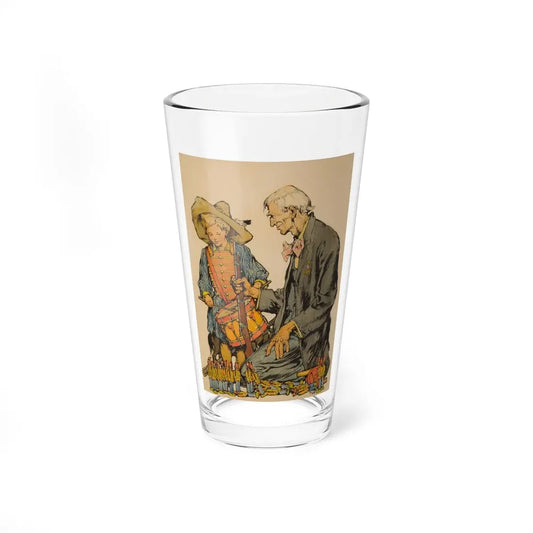 Men of War, Collier's magazine cover, 1910 (Magazine Illustration) Pint Glass 16oz 16oz - Go Mug Yourself