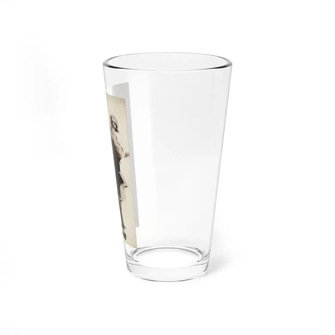 Men's clothing ad illustration (Magazine Illustration) Pint Glass 16oz - Go Mug Yourself