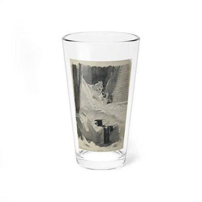 Men's Magazine Gag Cartoon (Magazine Illustration) Pint Glass 16oz 16oz - Go Mug Yourself