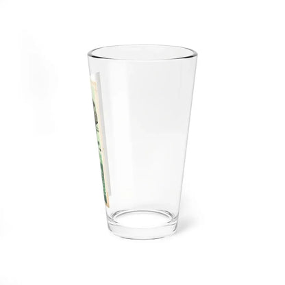 Men's Magazine Spot Illustration (Magazine Illustration) Pint Glass 16oz - Go Mug Yourself